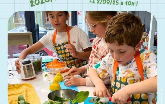 L&rsquo;école de cuisine pour enfants 2026/27