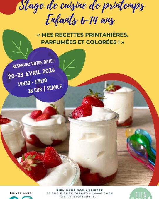 Stage de printemps enfants 6-14 ans